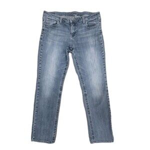 Kut From The Kloth Womens Size 14 Straight Leg Stretch Denim Jeans